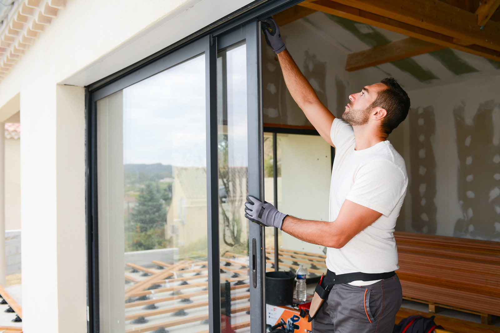 Exterior installation coordination reference.